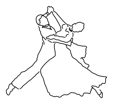 Tanzsportgemeinschaft Fürth e.V. - Standardpaar Logo