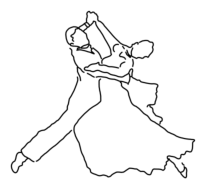 Tanzsportgemeinschaft Fürth e.V. - Standardpaar Logo