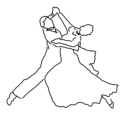 Tanzsportgemeinschaft Fürth e.V. - Standardpaar Logo