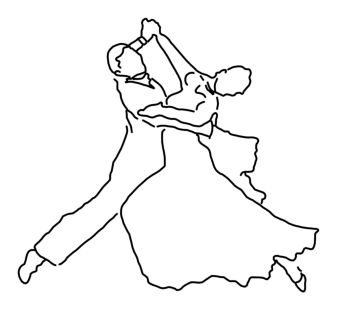 Tanzsportgemeinschaft Fürth e.V. - Standardpaar Logo